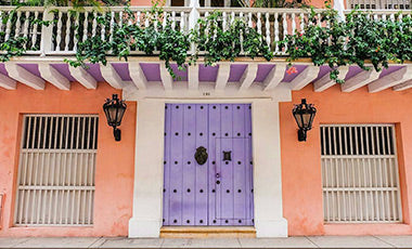 Most instagrammable doors in cartagena