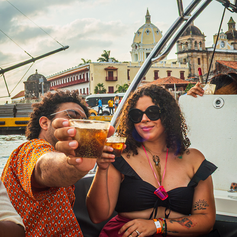 Cartagena Sunset Boat Party Experience