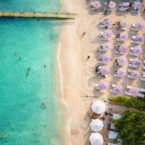Luxury Beach Club with Open Bar in Rosario Islands