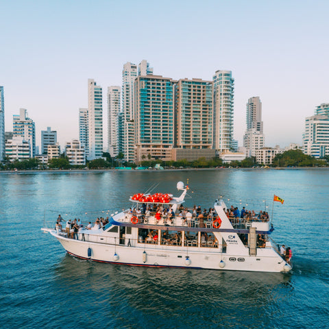 Tour al Atardecer en Cartagena con Barra Libre 